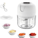 Processador de Alimentos Portátil USB 250ml – Compacto, Rápido e com Lâminas de Inox