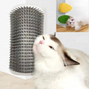 Massageador e Arranhador para Gatos – Escova Removedora de Pelos, Pente para Higiene e Cuidados com Pets, Cães e Gatinhos