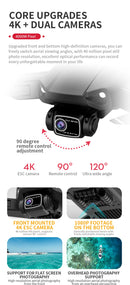 L900 Pro SE MAX GPS Drone Profissional 4K | Câmera Dupla HD | 5G Wi-Fi | Motor Brushless | Evita Obstáculos 360°