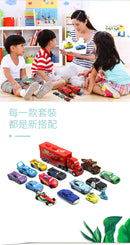 Kit Presente Disney Pixar Cars – 8/13/15 Peças | Miniaturas de Metal Diecast | Lightning McQueen, Jackson Storm, Caminhão Mack e Mais!
