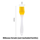 Borrifador de Óleo 200/300/500ml para Cozinha – Ideal para Azeite, Vinagre, Churrasco e Culinária – Frasco Reutilizável com Pincel de Óleo