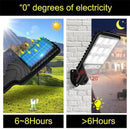 Luminária de Parede Solar LED para Área Externa – Recarregável com Sensor de Presença, Ideal para Jardim, Garagem, Terraço e Portão
