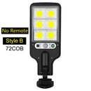 Luminária de Parede Solar LED para Área Externa – Recarregável com Sensor de Presença, Ideal para Jardim, Garagem, Terraço e Portão