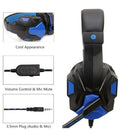 Headset Gamer com Fio para PS4/PS5/Xbox/Smartphone/PC – Microfone com Cancelamento de Ruído e Ajuste de 120°