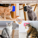 Massageador e Arranhador para Gatos – Escova Removedora de Pelos, Pente para Higiene e Cuidados com Pets, Cães e Gatinhos