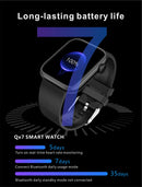 Relógio Smartwatch LIGE Feminino – Tela Full Touch, Chamadas via Bluetooth, à Prova d'Água, Monitoramento Fitness
