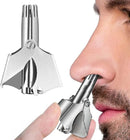 Removedor de Pelos Nasais – Cortador Manual em Inox, Portátil e Fácil de Lavar