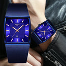 Relógio Masculino NIBOSI Luxo – Estilo Elegante, Pulseira Premium e Data Automática