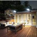 Luminária de Parede Solar LED para Área Externa – Recarregável com Sensor de Presença, Ideal para Jardim, Garagem, Terraço e Portão