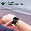 Relógio Smartwatch LIGE Feminino – Tela Full Touch, Chamadas via Bluetooth, à Prova d'Água, Monitoramento Fitness