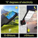 Luminária de Parede Solar LED para Área Externa – Recarregável com Sensor de Presença, Ideal para Jardim, Garagem, Terraço e Portão