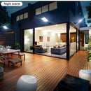 Luminária de Parede Solar LED para Área Externa – Recarregável com Sensor de Presença, Ideal para Jardim, Garagem, Terraço e Portão