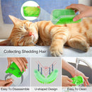 Massageador e Arranhador para Gatos – Escova Removedora de Pelos, Pente para Higiene e Cuidados com Pets, Cães e Gatinhos