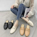 Tamanco Mule Feminino Estilo Fashion – Verão, Salto Baixo, Modelo Aberto Tipo Half Slipper, Confortável e Elegante