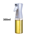 Borrifador de Óleo 200/300/500ml para Cozinha – Ideal para Azeite, Vinagre, Churrasco e Culinária – Frasco Reutilizável com Pincel de Óleo
