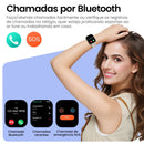 HAYLOU Watch S6 – Smartwatch com Tela HD 2.01", Chamadas por Bluetooth, IP68, Monitoramento Fitness
