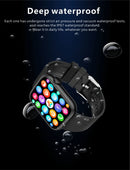 Relógio Smartwatch LIGE Feminino – Tela Full Touch, Chamadas via Bluetooth, à Prova d'Água, Monitoramento Fitness