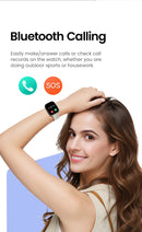 HAYLOU Watch S6 – Smartwatch com Tela HD 2.01", Chamadas por Bluetooth, IP68, Monitoramento Fitness