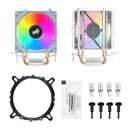 Air Cooler aigo ICE200PRO RGB Compátivel - Intel e AMD (AM4, AM3, 1700, 1155, etc.)
