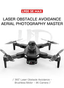 L900 Pro SE MAX GPS Drone Profissional 4K | Câmera Dupla HD | 5G Wi-Fi | Motor Brushless | Evita Obstáculos 360°