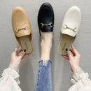Tamanco Mule Feminino Estilo Fashion – Verão, Salto Baixo, Modelo Aberto Tipo Half Slipper, Confortável e Elegante