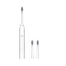 Escova de Dente Elétrica Sônica com 6 modos de limpeza, cerdas DuPont macias e tecnologia de vibração de alta frequência