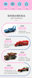 Kit Presente Disney Pixar Cars – 8/13/15 Peças | Miniaturas de Metal Diecast | Lightning McQueen, Jackson Storm, Caminhão Mack e Mais!