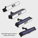 Luminária de Parede Solar LED para Área Externa – Recarregável com Sensor de Presença, Ideal para Jardim, Garagem, Terraço e Portão
