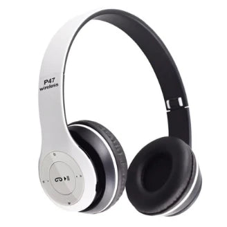 Fone de Ouvido Bluetooth P47 5.0 – Com Rádio FM e Entrada Micro SD