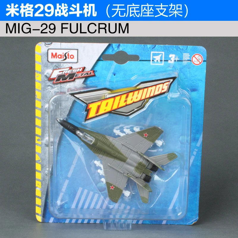 Maisto Modelo de Avião Original – Brinquedo de Metal Die-Cast | Avião de Transporte, Caça, Helicóptero | Colecionável Infantil