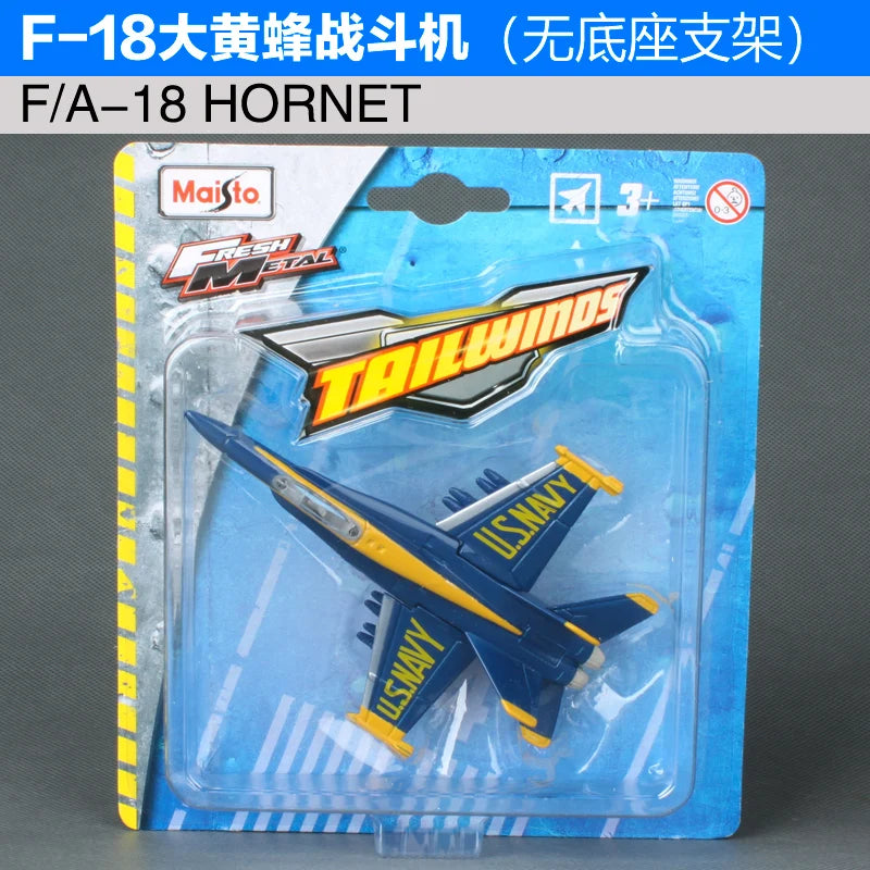Maisto Modelo de Avião Original – Brinquedo de Metal Die-Cast | Avião de Transporte, Caça, Helicóptero | Colecionável Infantil