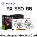 Placa de Vídeo SOYO Radeon RX580 8GB GDDR5 PCIe 3.0 para PC Gamer