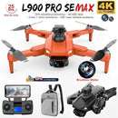 L900 Pro SE MAX GPS Drone Profissional 4K | Câmera Dupla HD | 5G Wi-Fi | Motor Brushless | Evita Obstáculos 360°
