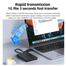 Case Externo para HD/SSD 2.5'' com USB 3.0 – Suporte até 6TB, Compatível com Discos SATA 7mm e 9.5mm para Notebook e PC