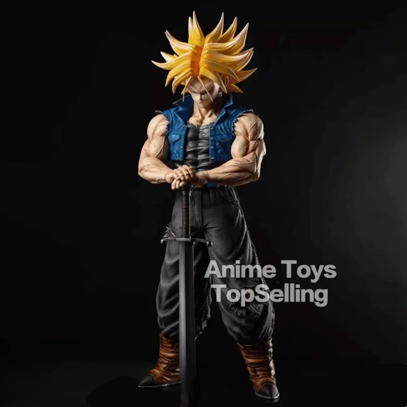 igura Trunks Dragon Ball Z – 25cm | Action Figure Colecionável PVC | Presente Incrível para Fãs e Crianças