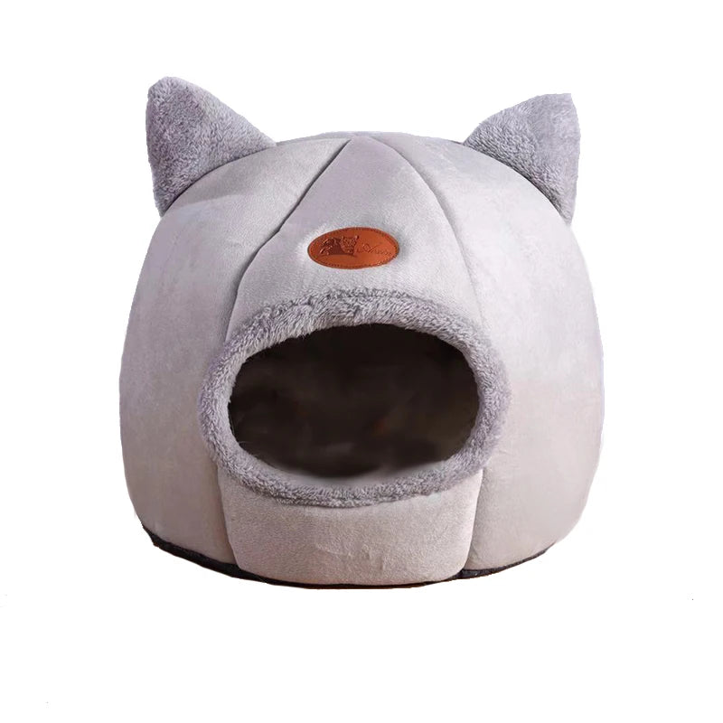 Nova Cama de Inverno para Gatos – Super Aconchegante tipo Toca | Para Gatos e Cães Pequenos