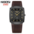 Relógio Masculino NIBOSI Luxo – Estilo Elegante, Pulseira Premium e Data Automática