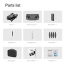 Drone KBDFA F198 Wi-Fi FPV com Câmera Dupla 1080P HD | Fotografia Aérea Profissional | Quadcopter Dobrável Brushless