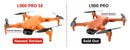 L900 Pro SE MAX GPS Drone Profissional 4K | Câmera Dupla HD | 5G Wi-Fi | Motor Brushless | Evita Obstáculos 360°