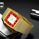 Relógio Masculino NIBOSI Luxo – Estilo Elegante, Pulseira Premium e Data Automática