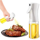 Borrifador de Óleo 200/300/500ml para Cozinha – Ideal para Azeite, Vinagre, Churrasco e Culinária – Frasco Reutilizável com Pincel de Óleo