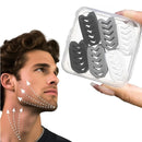 Kit com 6 Treinadores de Mandíbula em Silicone – Exercitador Facial para Músculos do Rosto, Pescoço, Queixo e Bochechas + Caixa Organizadora