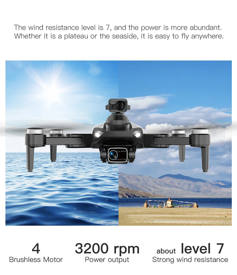 L900 Pro SE MAX GPS Drone Profissional 4K | Câmera Dupla HD | 5G Wi-Fi | Motor Brushless | Evita Obstáculos 360°
