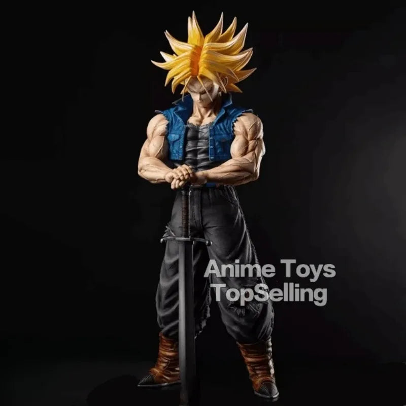 igura Trunks Dragon Ball Z – 25cm | Action Figure Colecionável PVC | Presente Incrível para Fãs e Crianças