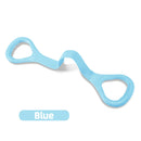 Faixa Elástica de Treinamento 8 Shape | Banda de Resistência para Braço, Costas e Ombros | Yoga, Pilates e Fisioterapia