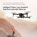 Drone KBDFA F198 Wi-Fi FPV com Câmera Dupla 1080P HD | Fotografia Aérea Profissional | Quadcopter Dobrável Brushless