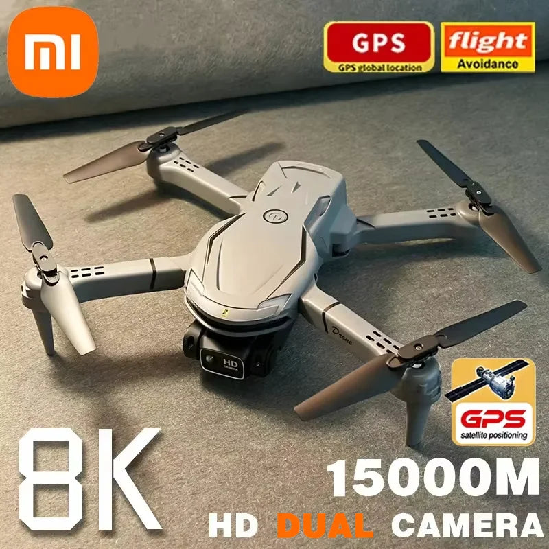 🚀 XIAOMI MIJIA V88 Drone Profissional 2025 | Câmera Dupla 8K HD | 5G Wi-Fi | GPS | Longo Alcance 15km | Quadcopter Dobrável
