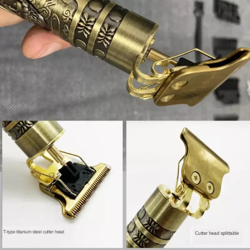 ALFA Máquina De Cortar Cabelo Parágrafo Barba Masculina Designer Aleatório Elétrico Profissional