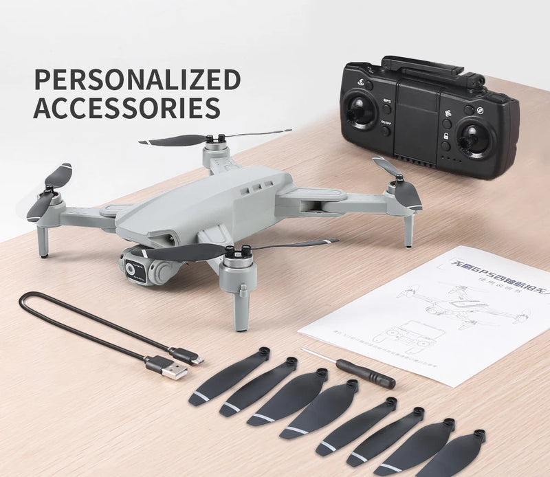L900 Pro SE MAX GPS Drone Profissional 4K | Câmera Dupla HD | 5G Wi-Fi | Motor Brushless | Evita Obstáculos 360°