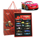 Kit Presente Disney Pixar Cars – 8/13/15 Peças | Miniaturas de Metal Diecast | Lightning McQueen, Jackson Storm, Caminhão Mack e Mais!